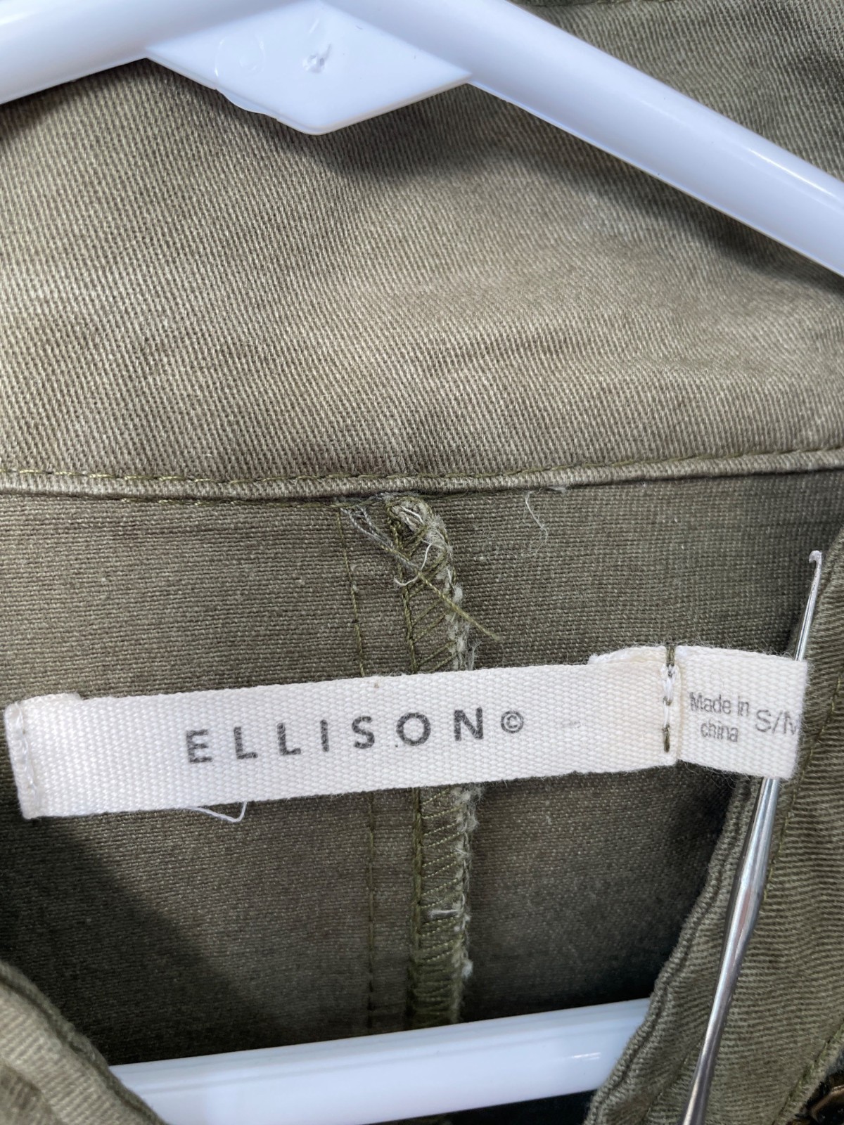 Ellison Utility Jacket Size Small/Medium Floral E… - image 5