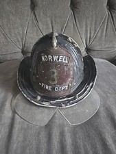 Vintage Norwell Massachusetts Fire Helmet | C...