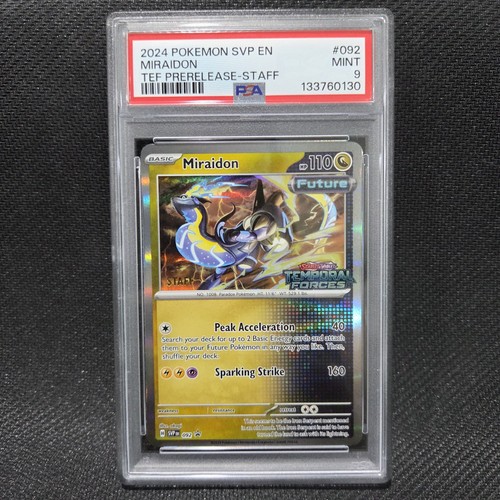 Miraidon graded PSA 9 for sale on eBay