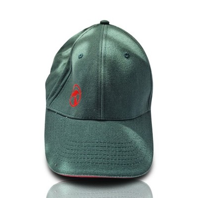 Vintage Bunnings Warehouse Baseball Cap One Size Adjustable Hat Green Cotton 