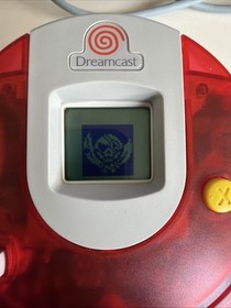 Sega Dreamcast VMU White HKT-7000, T&W, No Top Cover