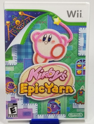 Nintendo Wii Kirby s Epic Yarn 2010 US Factory Sealed