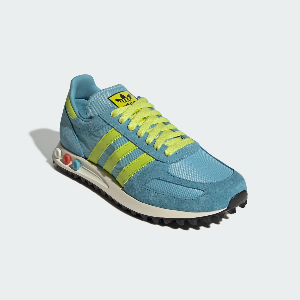 Adidas Men's Originals LA TRAINER OG SHOES in Preloved Blue/Semi