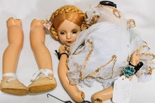 1940S MADAME ALEXANDER KAREN BALLERINA 21 INCH COMPOSITION DOLL rare