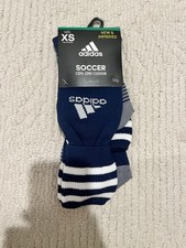 adidas Soccer Copa Zone Cushion Youth Soccer Size XS Socks Blue