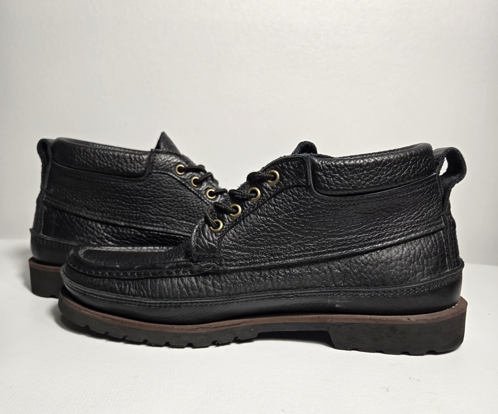Rare Russell Moccasin Chukka Boots Men Size 10D- 10.5  Made In USA image 8