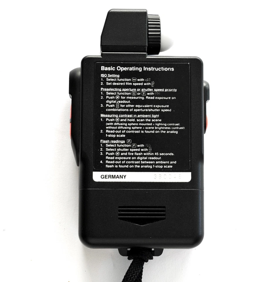 GOSSEN VARIOSIX F - MEDIDOR DE FLASH - ESTADO IMPECABLE Foto 3 de 3