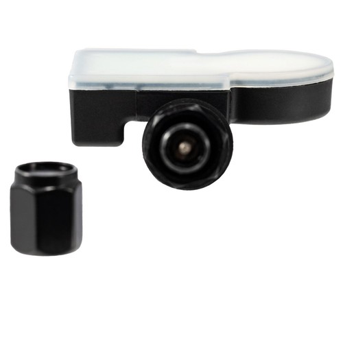 4 Sensori Pressione Pneumatici TPMS con Valvola in Metallo Nero per MINI Clubman - Picture 6 of 12