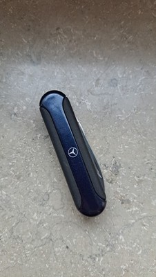 Richartz Solingen Pocket Knife Mercedes-Benz Logo Vintage Multi Tool Germany