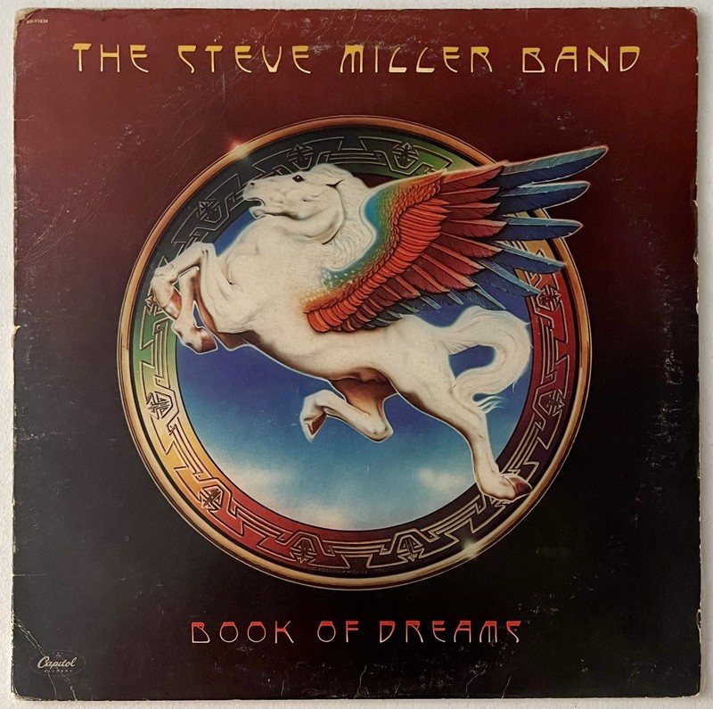 THE STEVE MILLER BAND BOOK OF DREAMS 1977 LP Rock Vinyl Record First Pressing