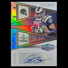 Isaac Bruce 2023 Panini Plates & Patches - All Hall  /149 St. Louis Rams 🏈 (AU)