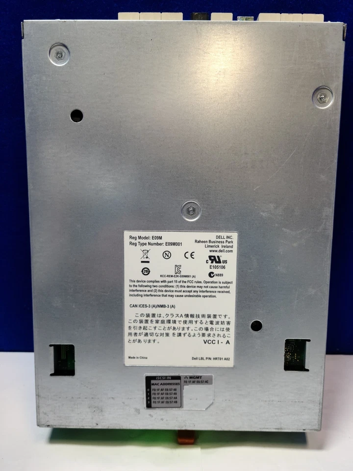 DELL EqualLogic Model E09M Storage Controller Module - Image 4 of 4
