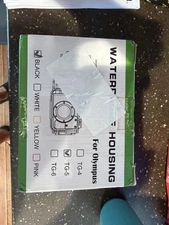 Seafrogs Underwater 60m/195ft Waterproof Housing Case for Olympus TG-5 Black