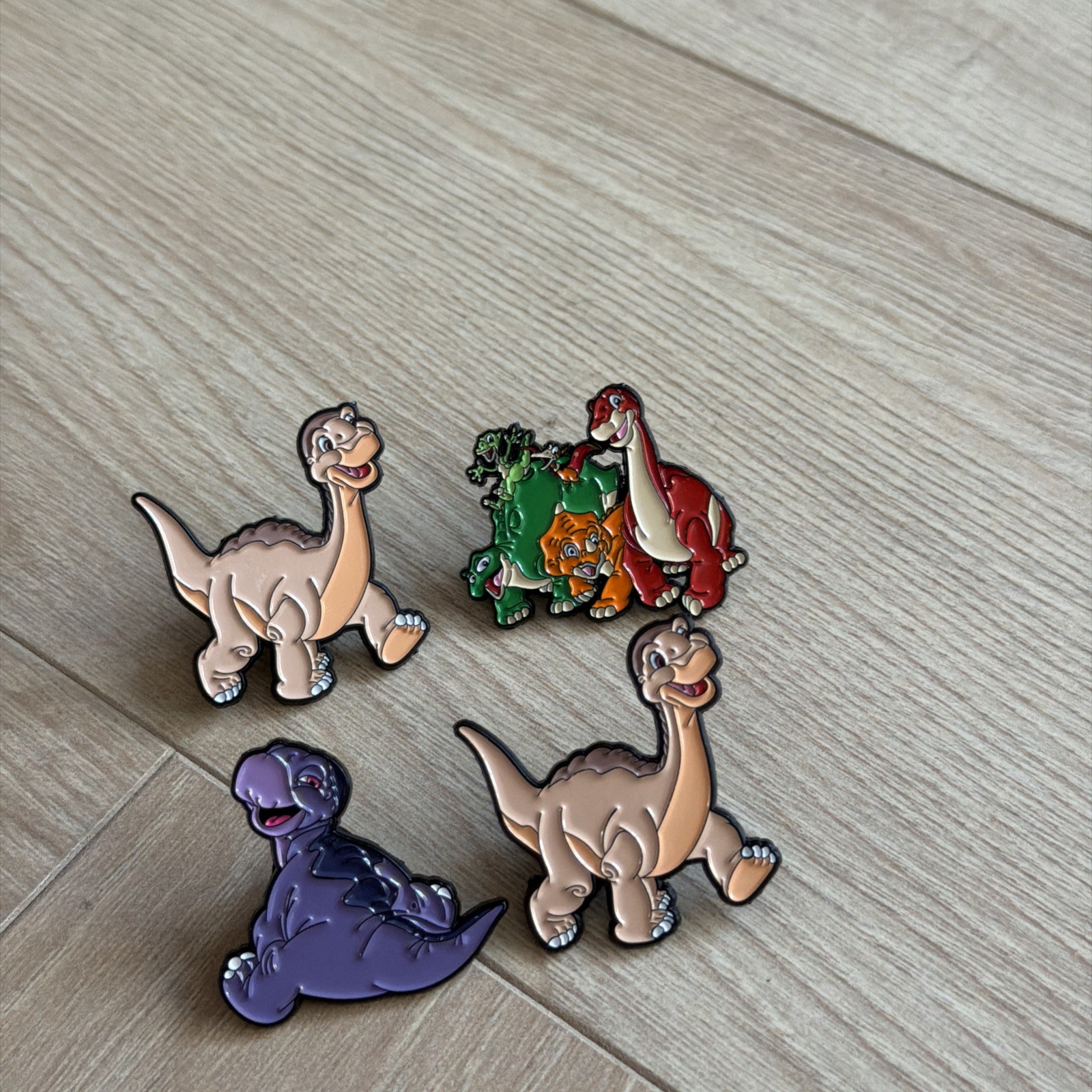 Bundle dino dinosaur pin badge charm pocket hug collector item gift image 4