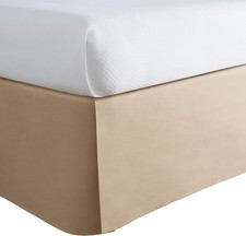 Today  s Home Classic Tailored Bed Skirt Dust Ruffle, Cotton Blend Design, 14"