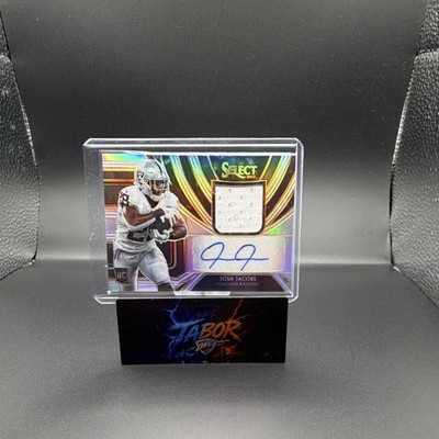2019 Select Josh Jacobs Rookie Patch Auto /49