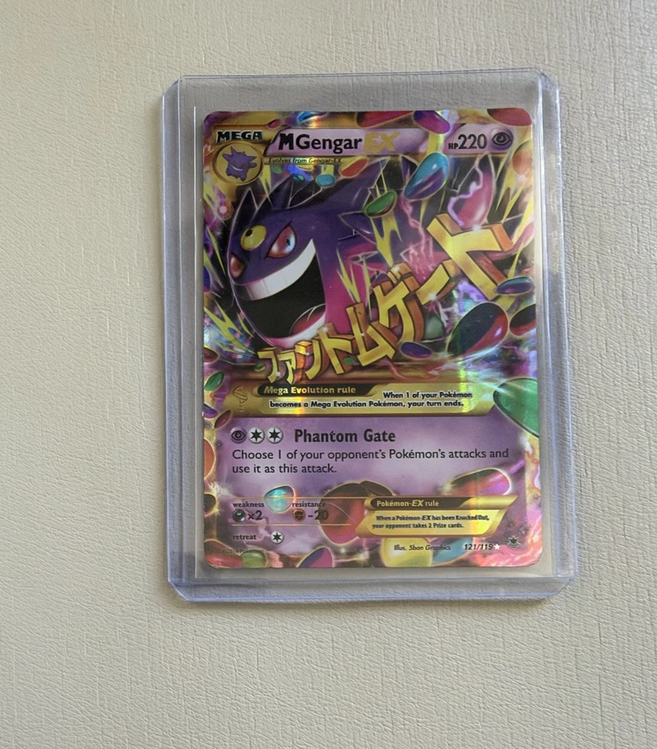 耿鬼神奇宝贝TCG XY-Phantom Forces 秘密罕见个人收藏纸牌游戏卡| eBay