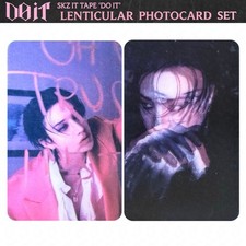 BANG CHAN STRAY KIDS SKZ IT TAPE DO IT OFFICIAL ALBUM LENTICULAR PHOTOCARD SET