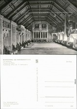 Postcard Eisenach Wartburg - ballroom of the palace 1976