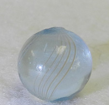 20620m .50 Inches Peewee German Handmade Coreless Swirl Marble Mint Minus