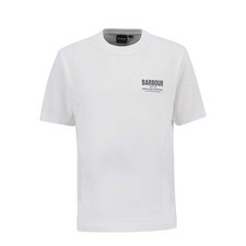 Image of Barbour Relaxed Souter T-Shirt White