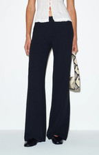 Reformation Vida Low Rise Pant Black Size 6 NWT