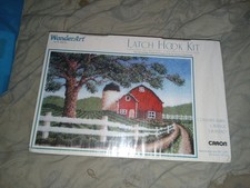 WONDERART Latch Hook COUNTRY BARN 4426 CARON 30  x50  New And Sealed