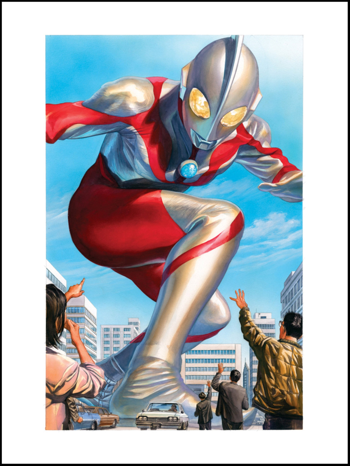 Ultraman 18x24 by Alex Ross Ltd Edition x/250 Screen Print Poster