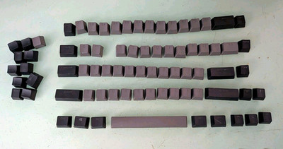 Drop ALT Wired Mechanical Gaming Gray & Black Keycaps Only Missing Letter E