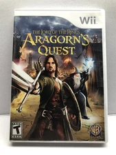 Lord of the Rings: Aragorn's Quest - Nintendo Wii - Complete w/ Manual - Tested