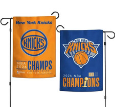 New York Knicks NBA 2026 Champions 12.5" x 18" Garden Flag