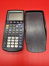 Texas Instruments TI-83 Plus Graphing Calculator & Cover  Tested Working
