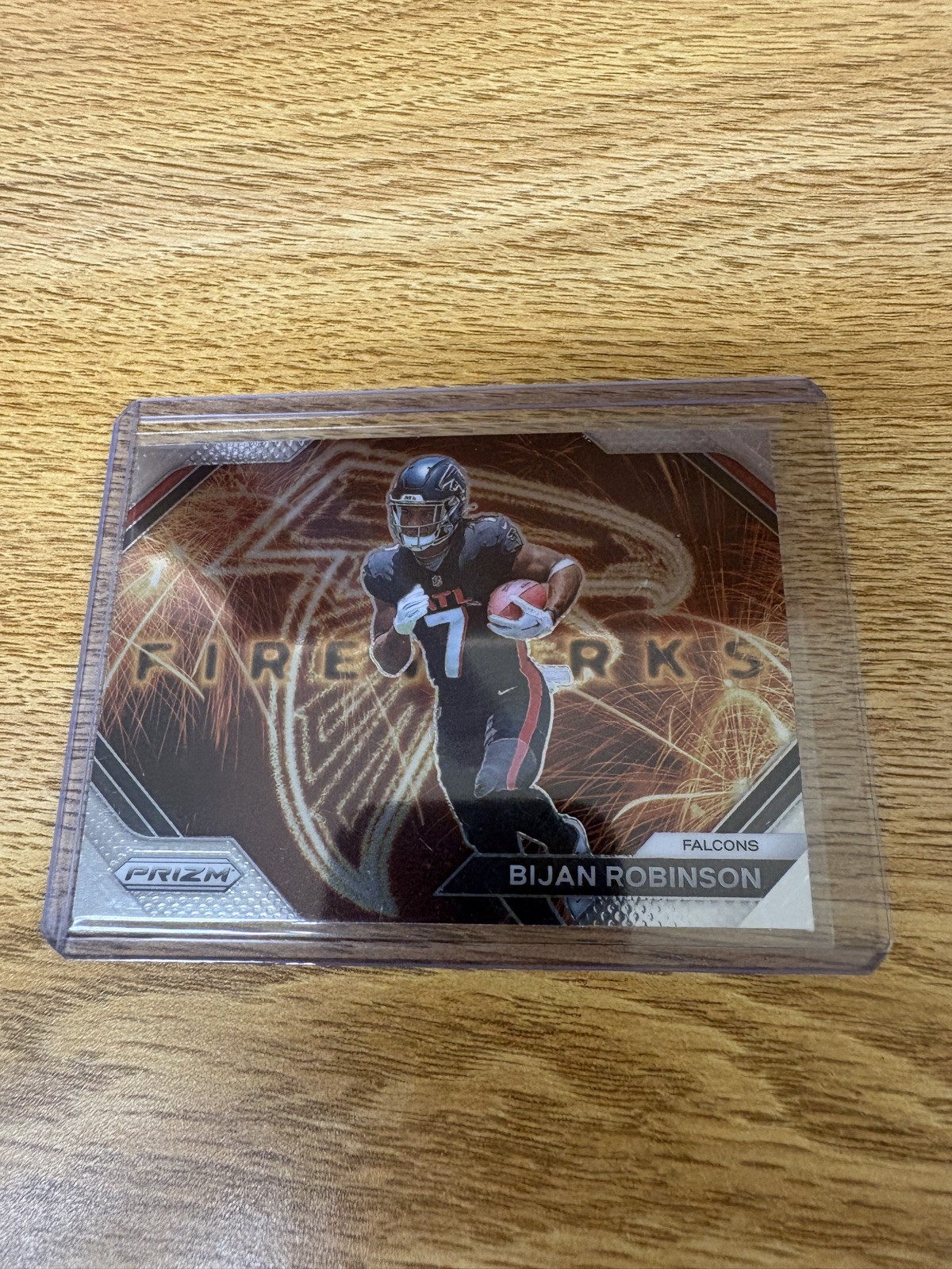 2023 Panini Prizm Bijan Robinson RC Fireworks #F-24