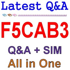 F5CAB3 BIG-IP Administration Data Plane Configuration Q A Guaranteed Free Update