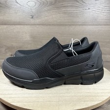 NEW Skechers Equalizer Bluegate 3.0 Black Slip On Shoes 52984S Mens Size 8.5
