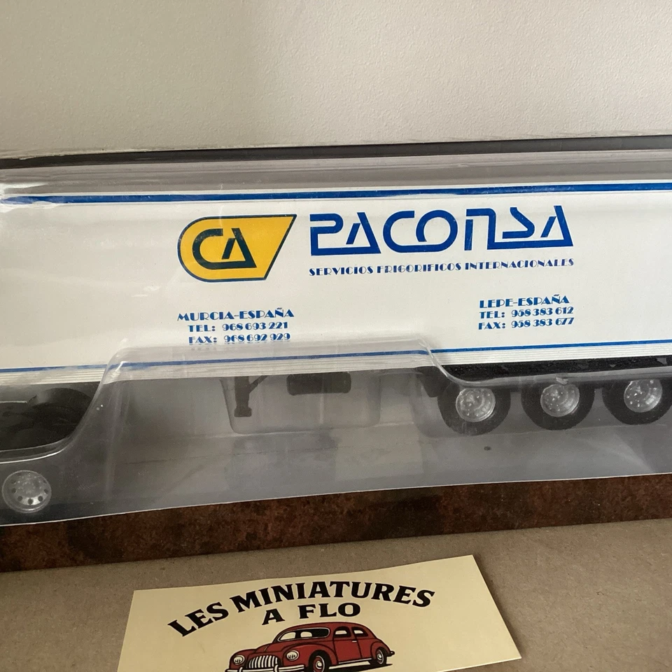 Altaya 1/43 Collection Semi-Remorque, Iveco Stralis Paconsa - Photo 2/4