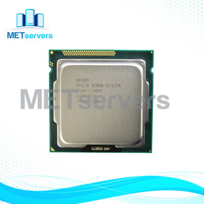Intel Xeon E3-1270 3.40GHz Quad Core 8MB 80W FCLGA1155 CPU CM8062307262403 SR00N