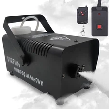 400W Fog Machine with Wireless Remote for Parties Halloween Weddings