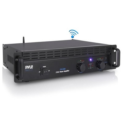 Pyle Pta1000 Amplifier Pro 1000Watt 2 Channel Brgable;Rack Mount Bluetooth