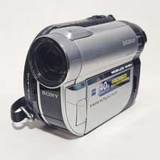 Sony DCR-DVD110E Handycam DVD Camcorder  AC-L25A Tested