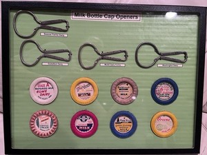 Milk Bottle Cap Openers - Rock Valley, West Des Moines, Nevada, IOWA Dairy IA