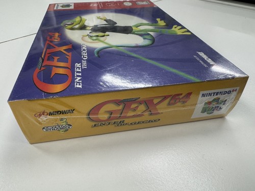 Gex 64 Enter the Gecko Brand New Nintendo N64 Factory Sealed - Picture 4 of 6