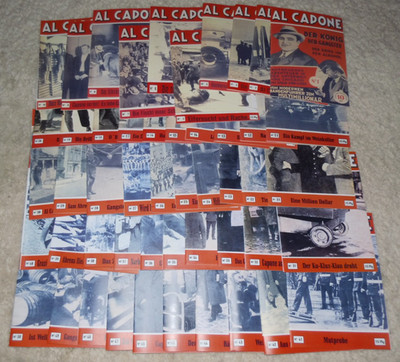Al Capone Heft  1 - 50 Komplett (Neues Verlagshaus für Volksliteratur) Reprint