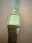 Seiko 6530-5199 Vintage Gold Tone Quartz Tank Watch Not Working