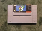 SNES SUPER MARIO WORLD Super Nintendo Entertainment System CARTRIDGE