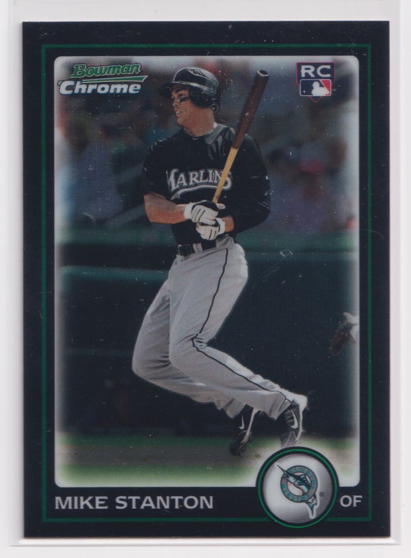 2010 Bowman Chrome Mike Stanton RC #198