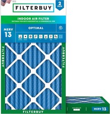 Filterbuy 16x32x2 MERV 13 Air Filter Replacement HVAC Furnace