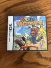 Mario Hoops 3 on 3 (Nintendo DS, 2006) - CIB Complete In Box - Authentic, Tested