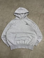 Stussy Cotton Small Logo Vintage Oversized Hoodie SIZE S