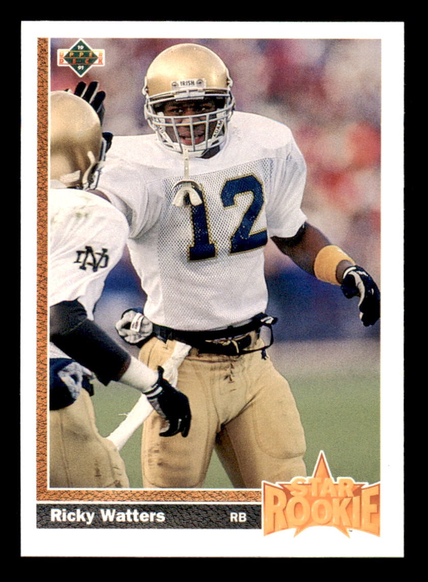 1991 Upper Deck #9 Ricky Watters